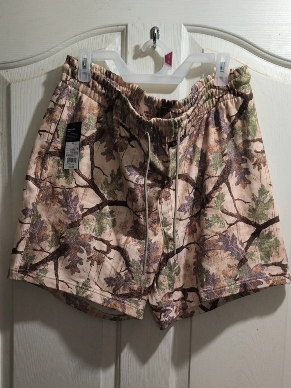 Original Use Men's Camouflage Athletic Shorts in Pink, Tan, Green - Picture 1 of 4